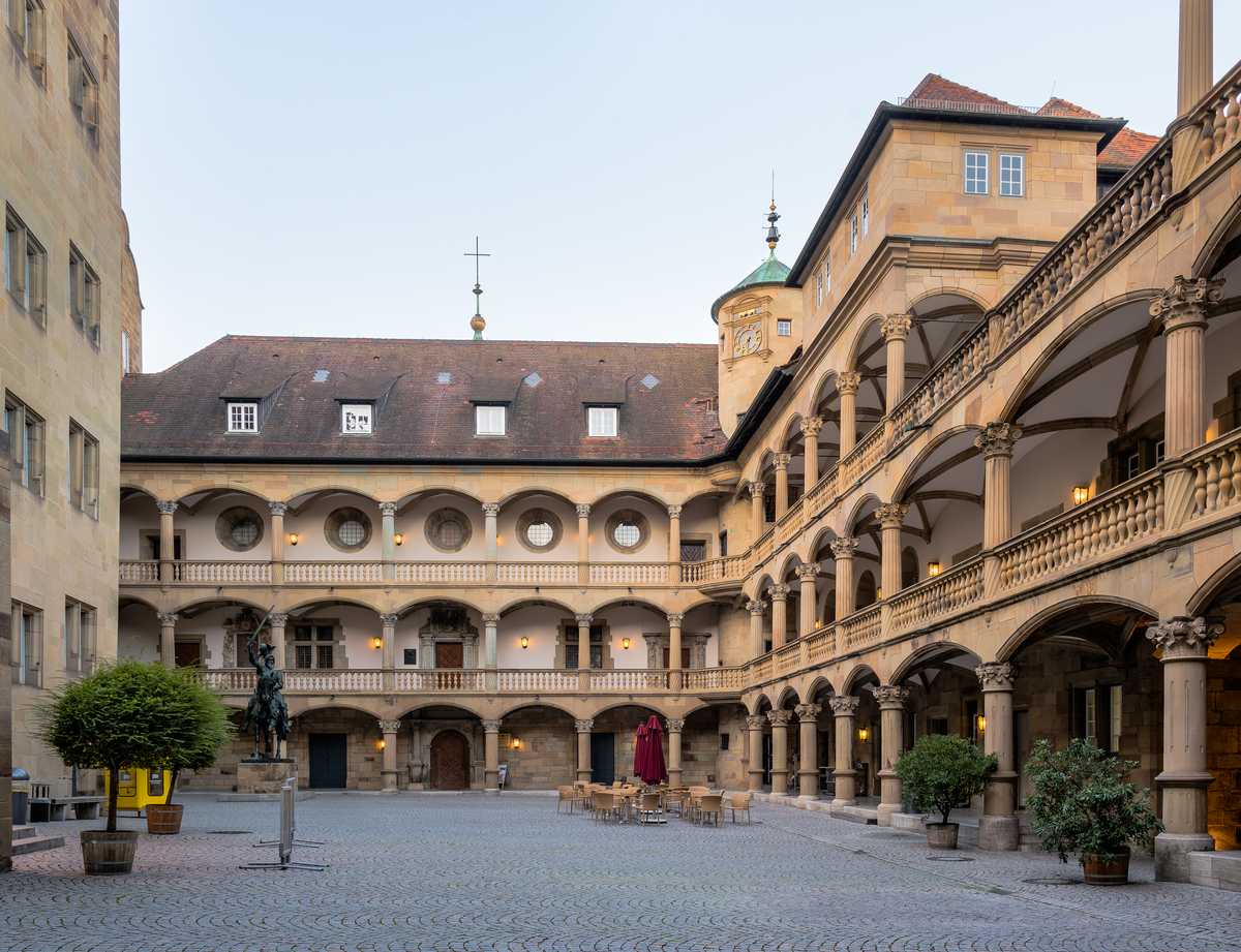 Innenansicht - altes Schloss Stuttgart