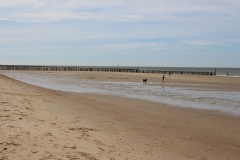Der Strand bei Ebbe
