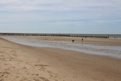 Der Strand bei Ebbe