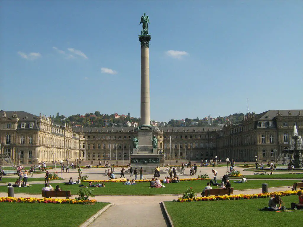 Das neue Schloss in Stuttgart