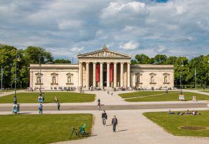 Die Glyptothek mit Kunst aus Antike Griechenlands