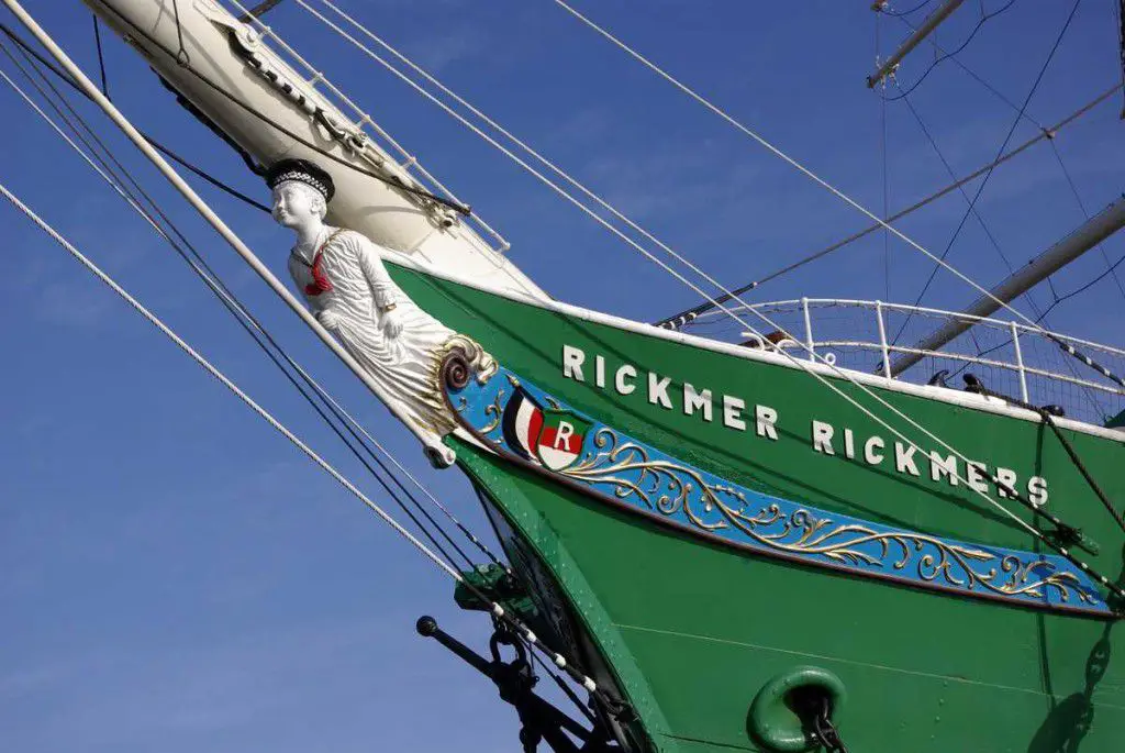 Die Rickmer Rickmers im Hafen