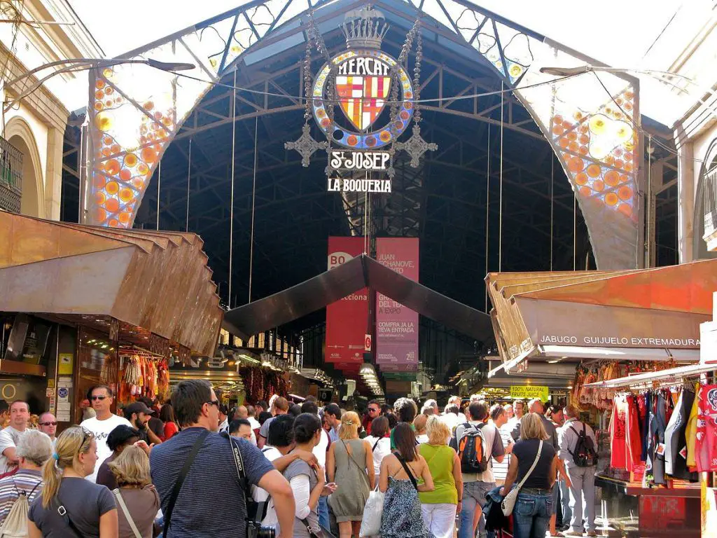 Shopping Markt La Boqueria