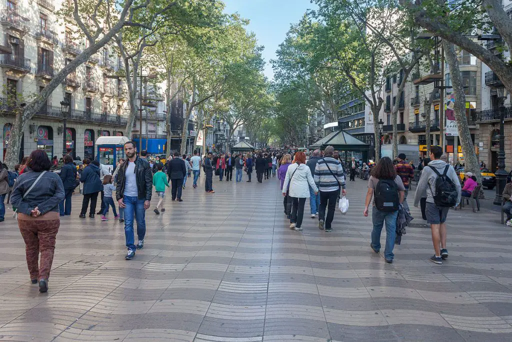 La Rambla in Barcelona