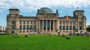 Reichstagsgebäude in Berlin