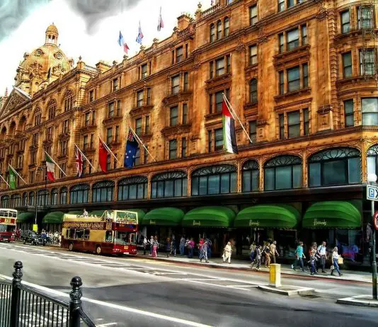 Das Kaufhaus Harrods in London