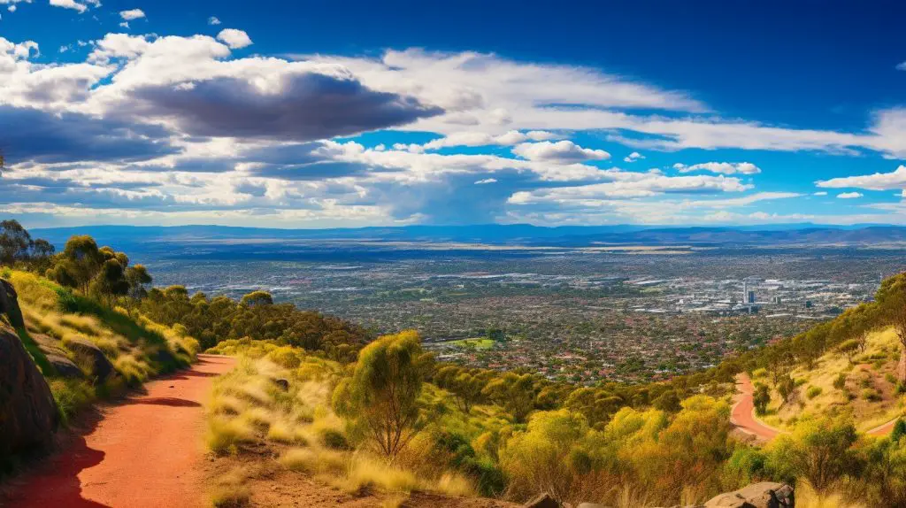 Ausblick vom Mount Lofty