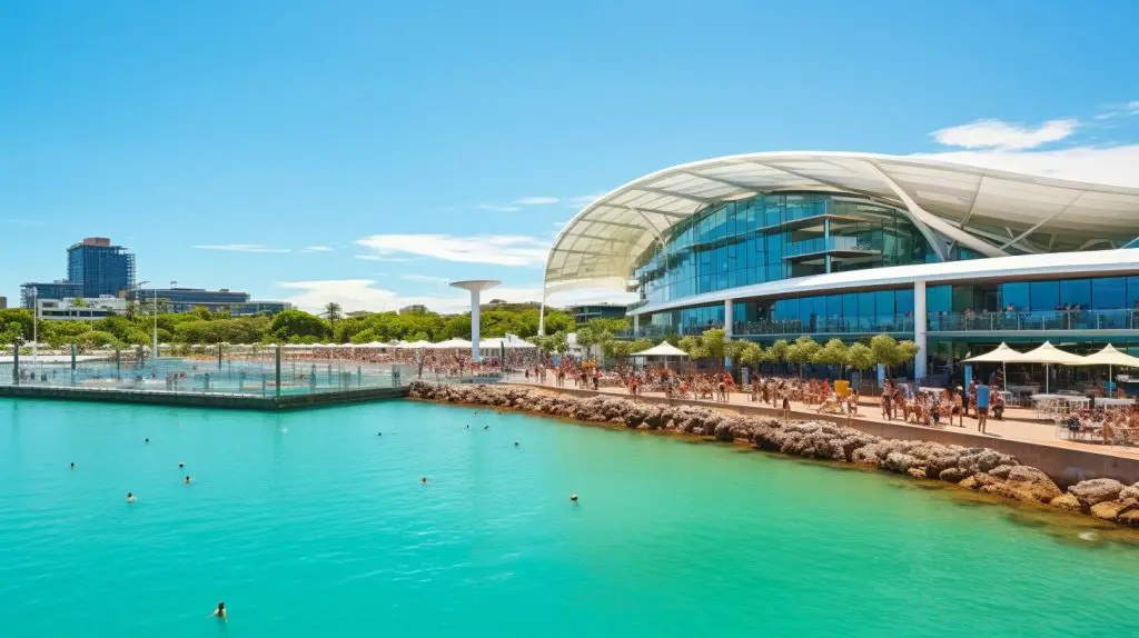 Darwin Waterfront und Wave Lagoon