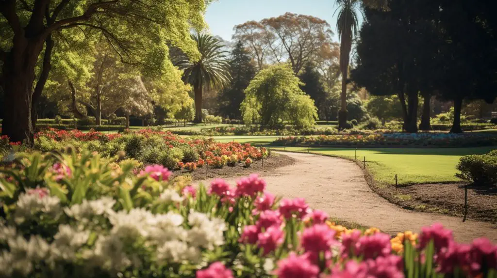 Hagley Park und botanischer Garten