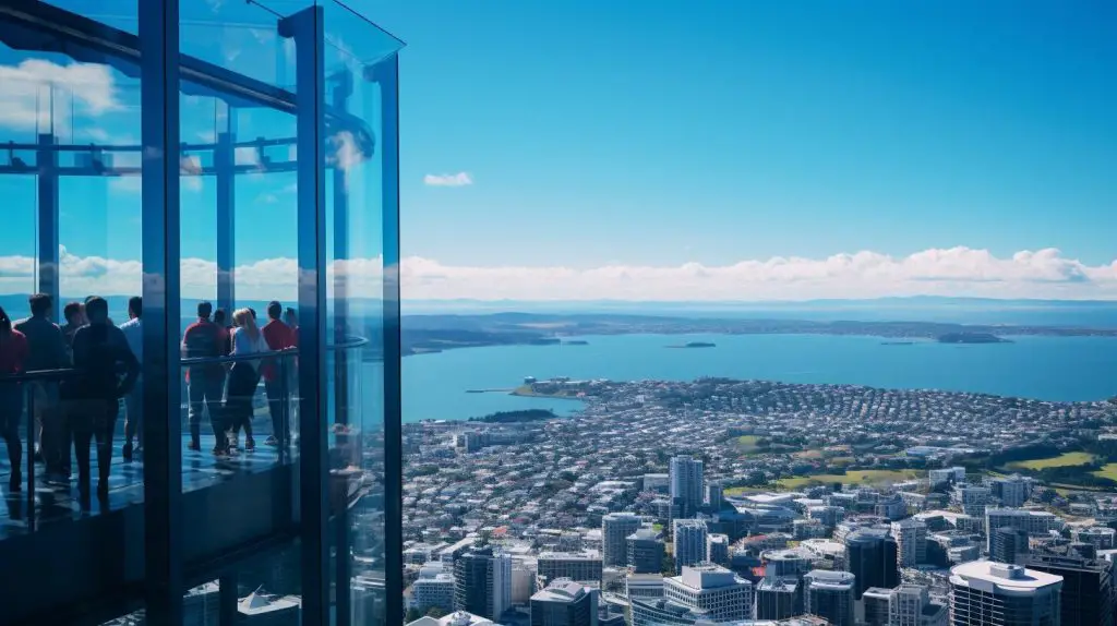 Sky Tower - beeindruckende Aussichten über Auckland