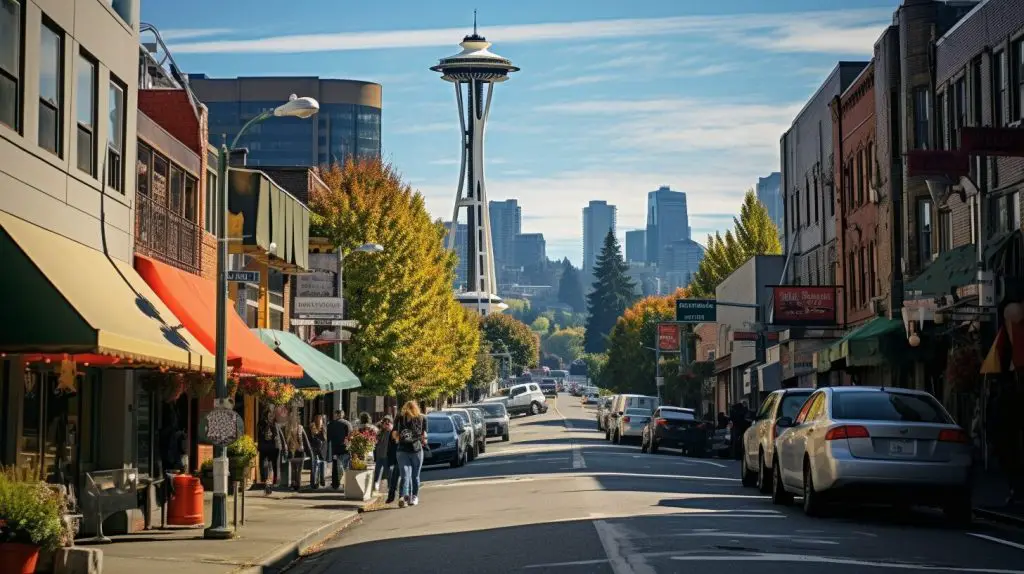 Stadtviertel Seattle