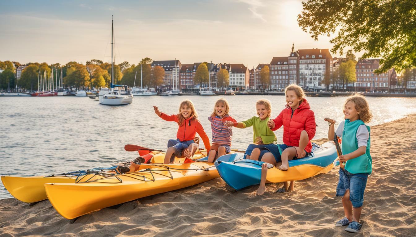 kiel mit kindern bei regen