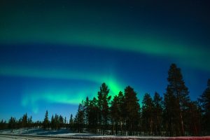 Polarlicht in Nordeuropa