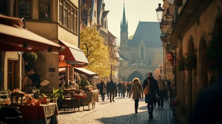 Attraktionen in der Altstadt von Stuttgart