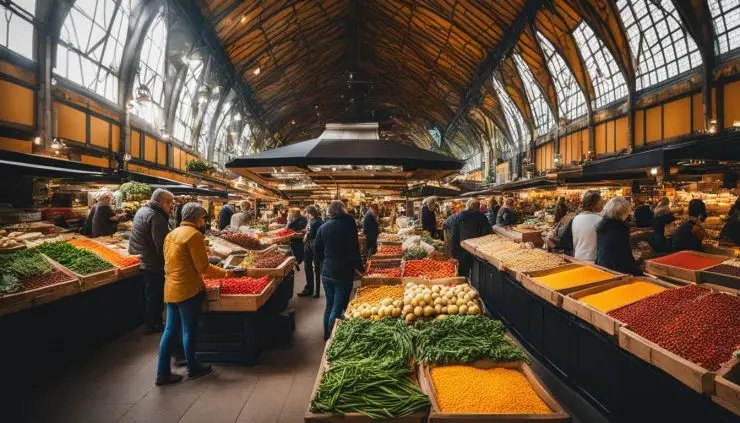 Markthalle in Stuttgart