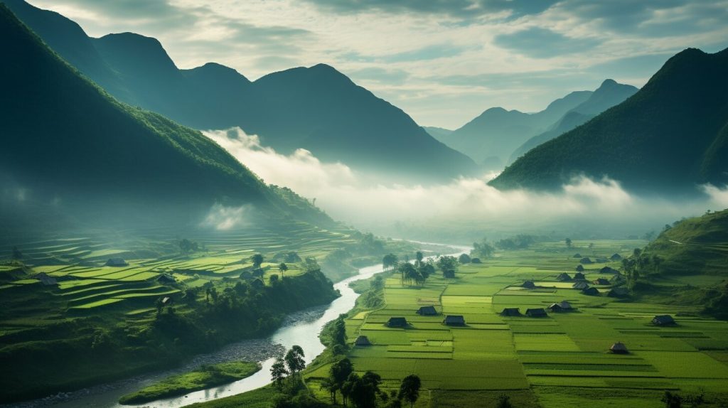 Naturschönheiten in Vietnam
