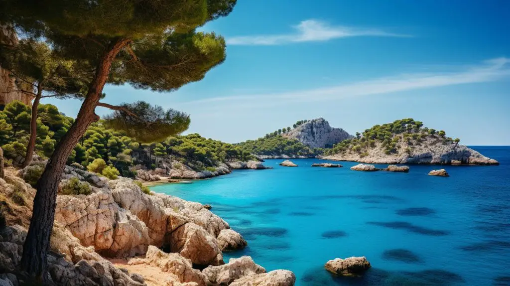 Promenade von Cala Lliteras zum Strand Cala Agulla