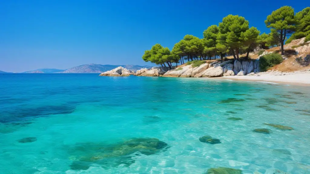 Strand von Chalkidiki