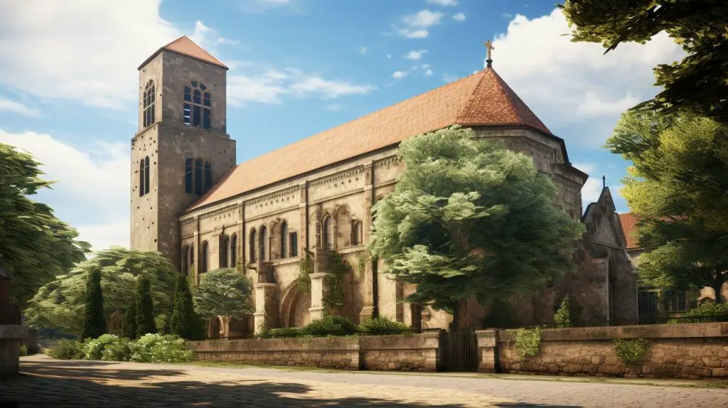 Templin Stadtmauer und Marienkirche