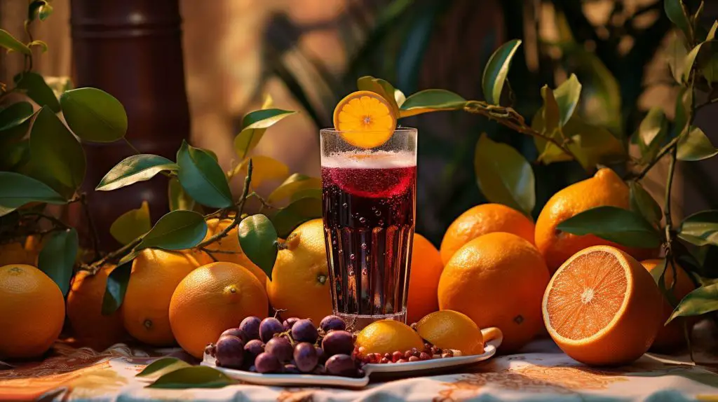 typische lokale Produkt Chinotto Savonese