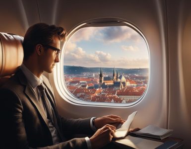 wie lange fliegt man nach prag
