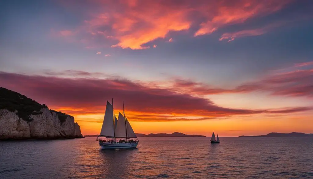 Bootstour bei Sonnenuntergang in Setubal