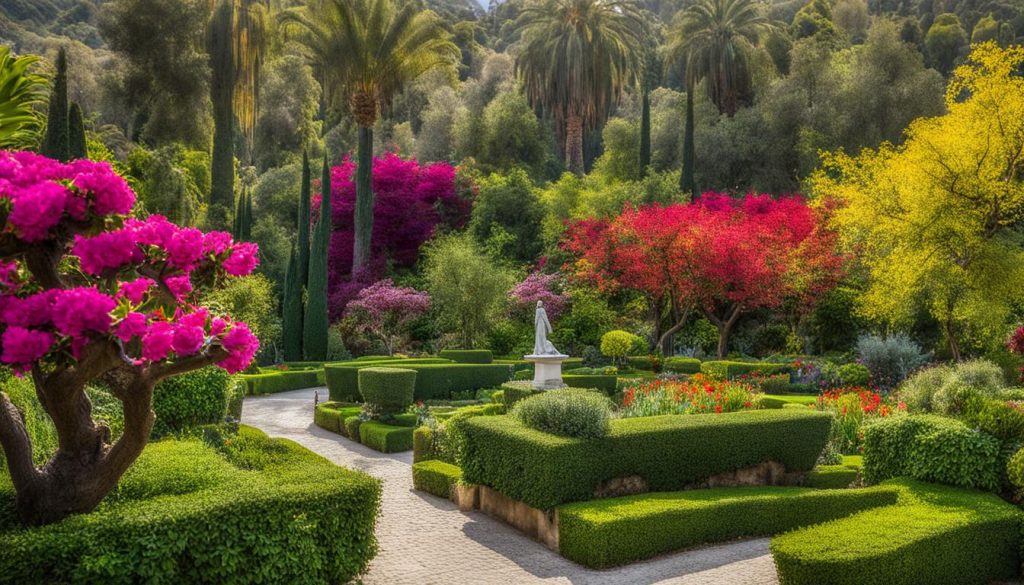 Botanischer Garten in Malaga