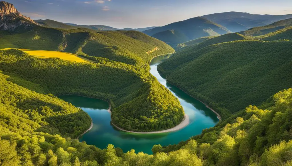 Naturschönheiten in Languedoc-Roussillon