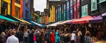 der camden market in London