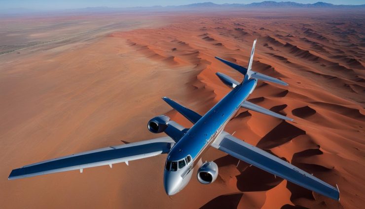 wie lange fliegt man nach namibia