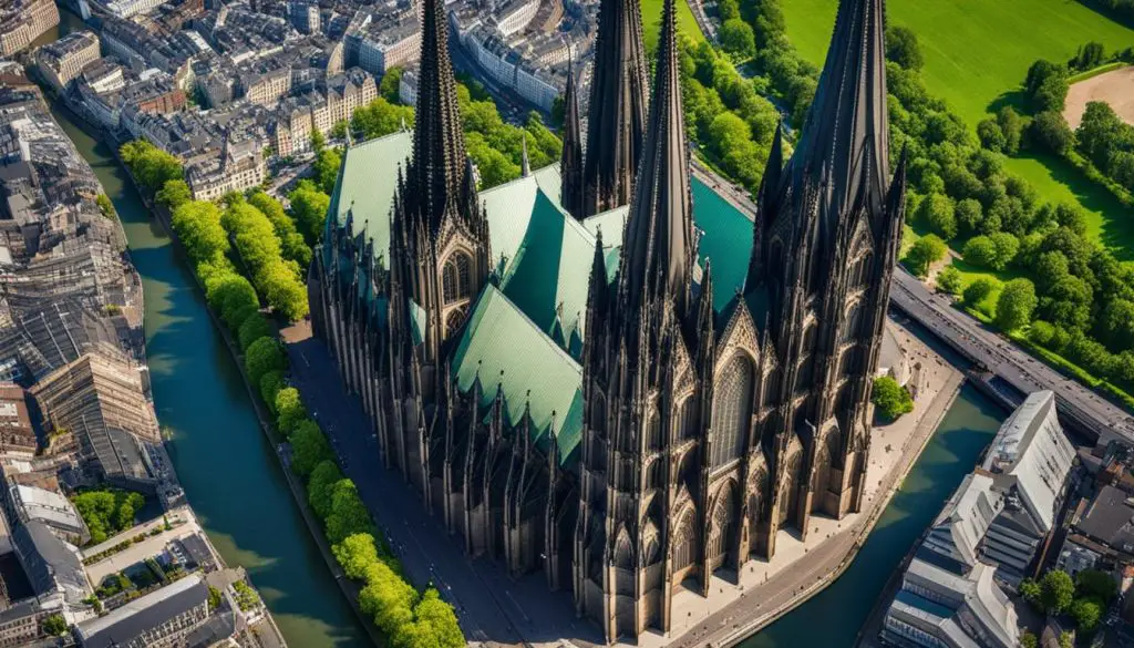 Blick auf den Kölner Dom