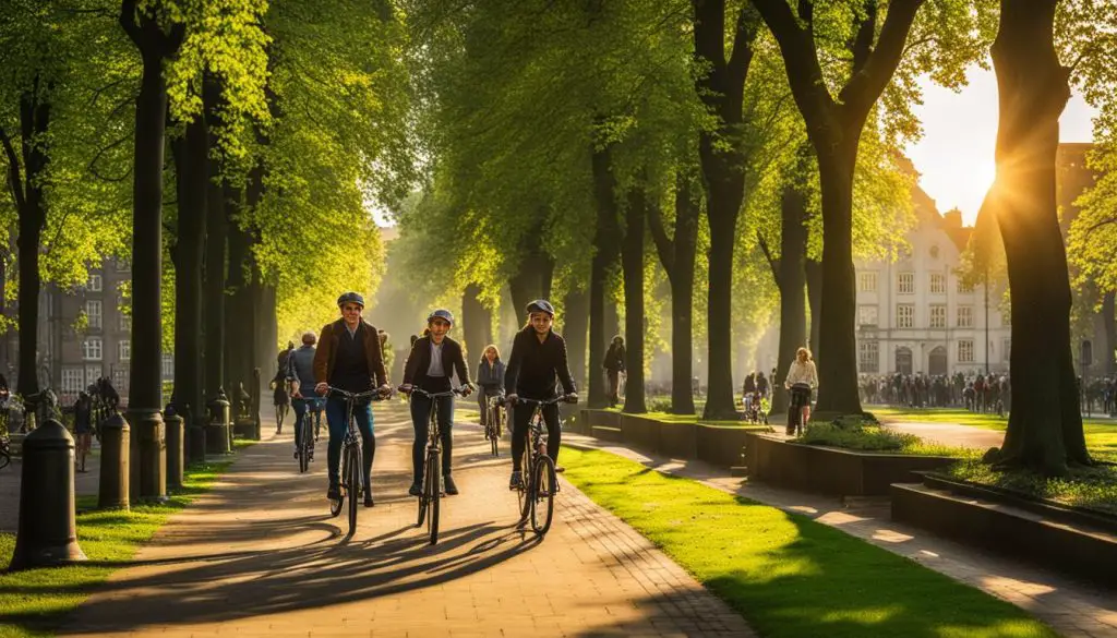 Fahrradtouren und Spaziergänge in Münster