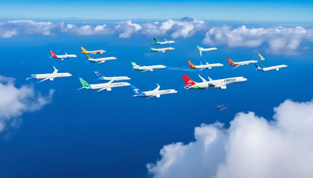 Flugverbindung Azoren