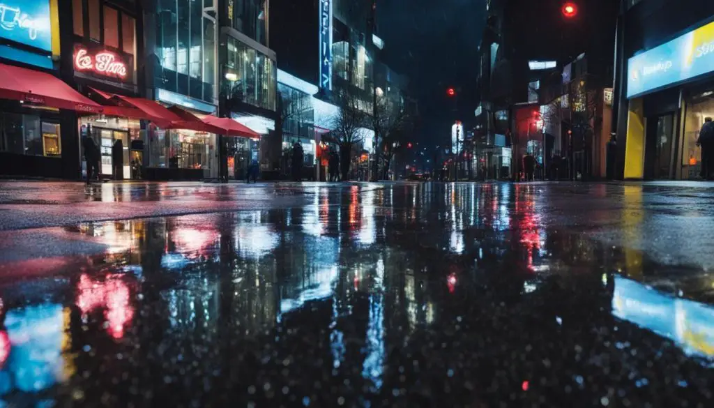 Regen in Vancouver