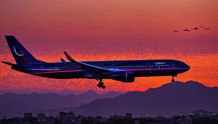 wie lange fliegt man in den oman