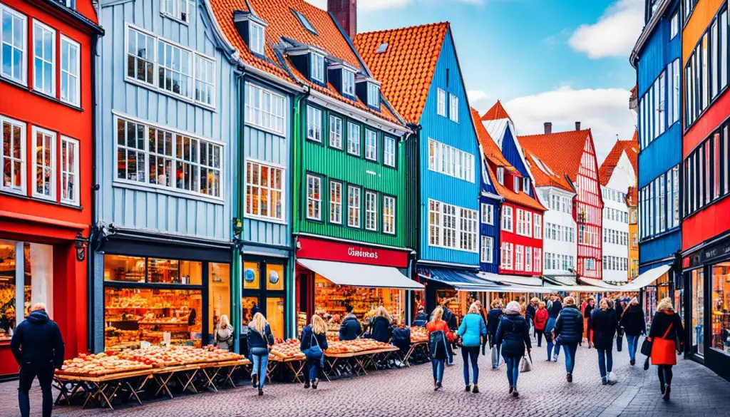 Shopping in Aarhus und Aalborg