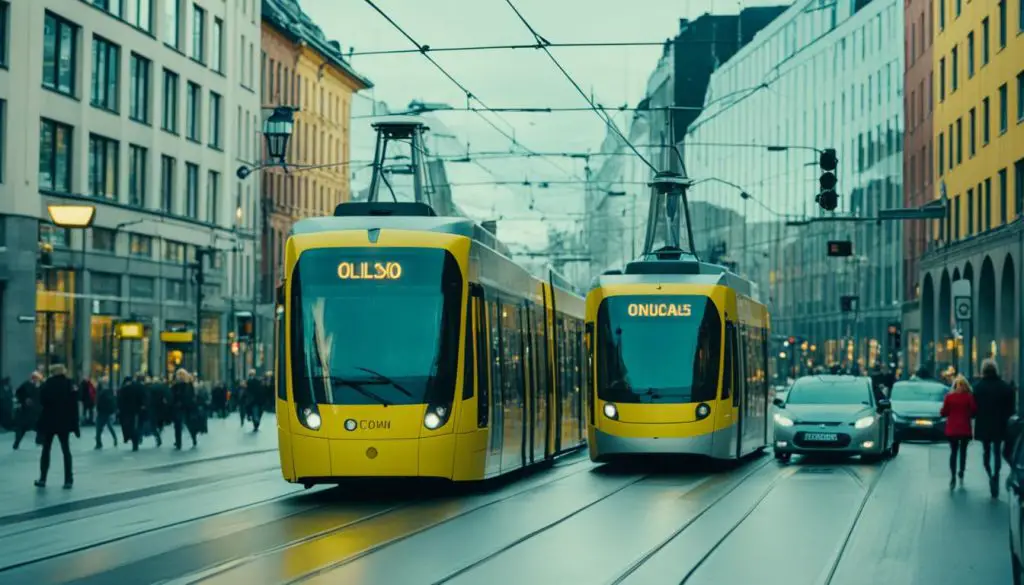 öffentlicher nahverkehr oslo